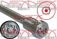 Star Key Pedestal Cabinet CATV 8 Point LQ Security Slam Lock Tool