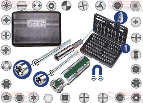  Screwdriver Bit Sets