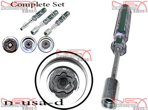 cable installer Spectrum screwdriver handle pedestal key