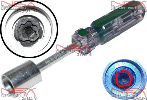 Contractor catv mdu Cable Pedestal Key
