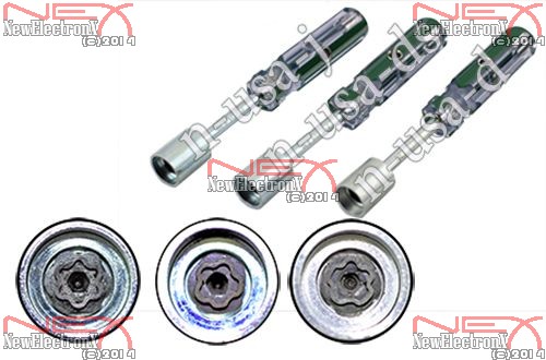 telecom closet locked cover nut driver key set