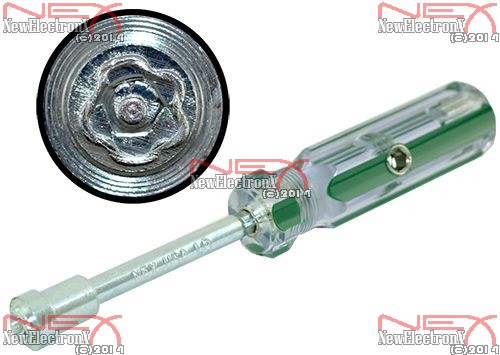 star key pedestal cabinet enclosure slam catv lock 5 point cable tool