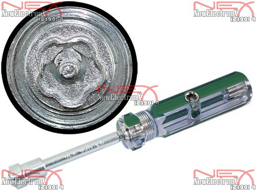 star cable tv mdu satellite cable tool five point pattern security box key nutdriver