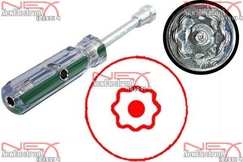 8 point star security tool