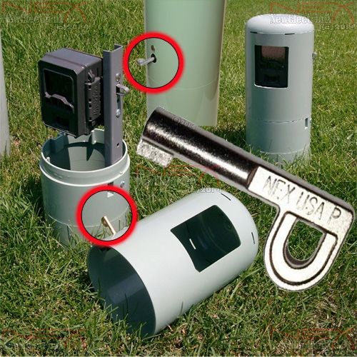 mdu wall boxes Self-Lock security locks key