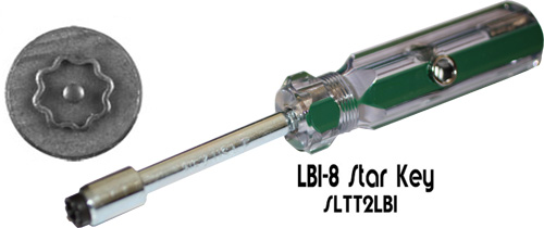 6 point security key