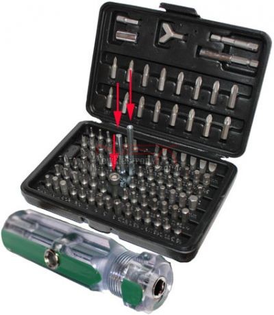 DS DSD LITE video game accessories vandal proprietary screw driver bit set