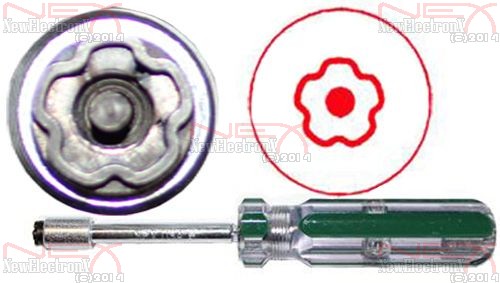 cable installer Spectrum screwdriver handle pedestal key