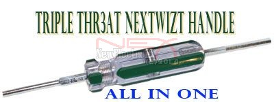1/4 inch hex wobble adapter tamper resistant tool set